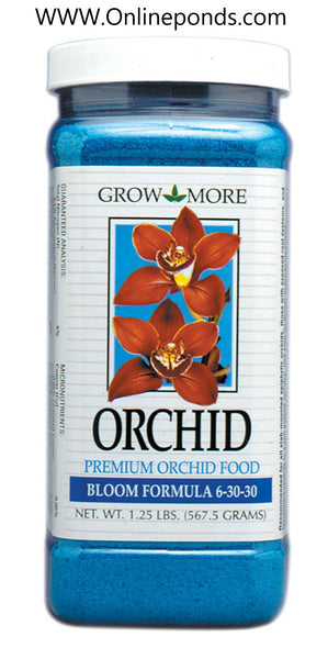 GROW MGROW MORE 6-30-30 PREMIUM ORCHID FOOD BLOOM FORMULA FERTILIZER 1.25 LBS