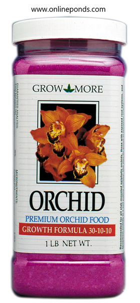 GROW MORE ORCHID FOOD GROWTH FORMULA FERTILIZER 30-10-10